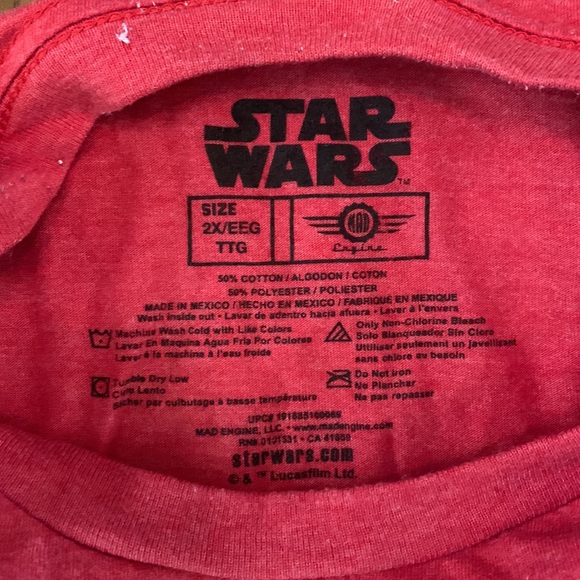 Mens STAR WARS TEE SHIRT - Picture 4 of 5